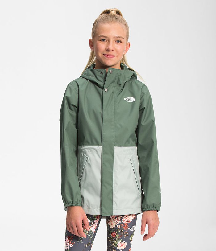 The North Face Μπουφαν Πρασινο Παιδικα Dryvent™ Mountain Snapper Parka - Greece 3561OXVDY